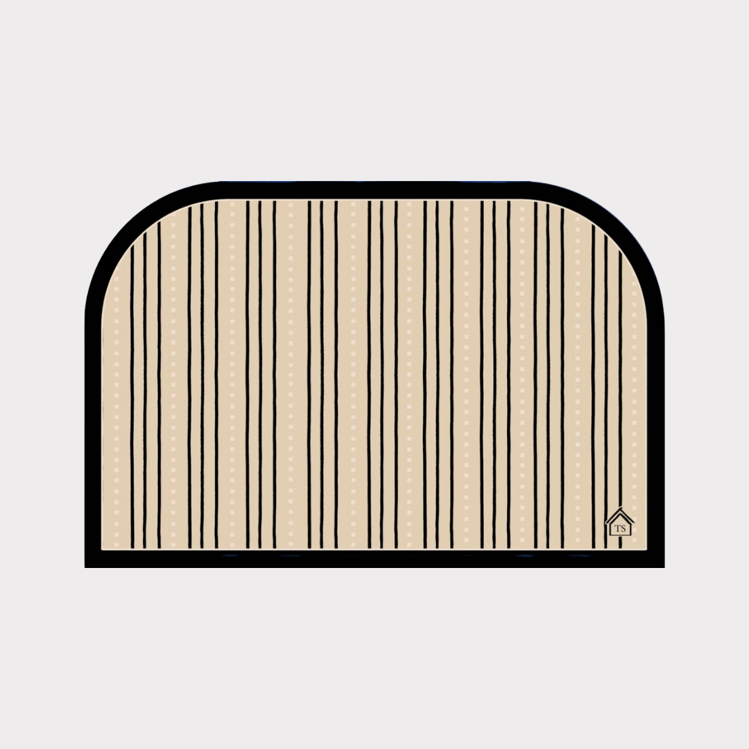 Striped Outdoor Mat