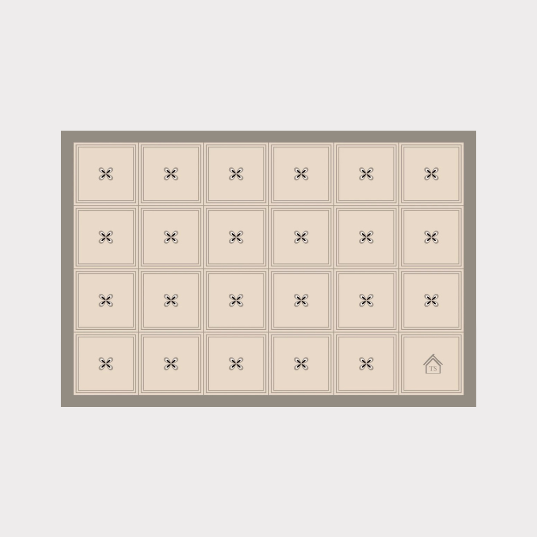 Grey Outdoor Mat