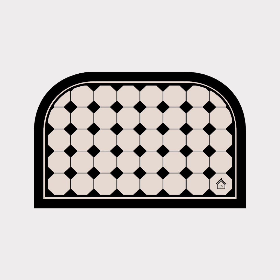 Soft Diatomite Bath Mat - Diamond