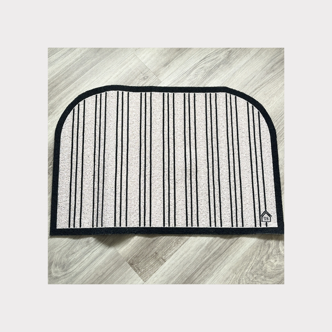 Striped Outdoor Mat