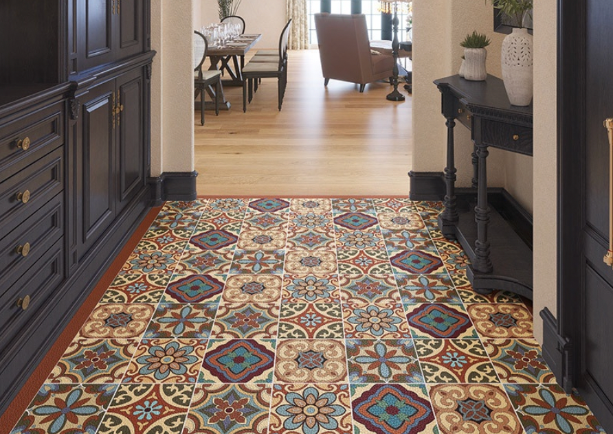 P/O Peranakan Waterproof Carpet