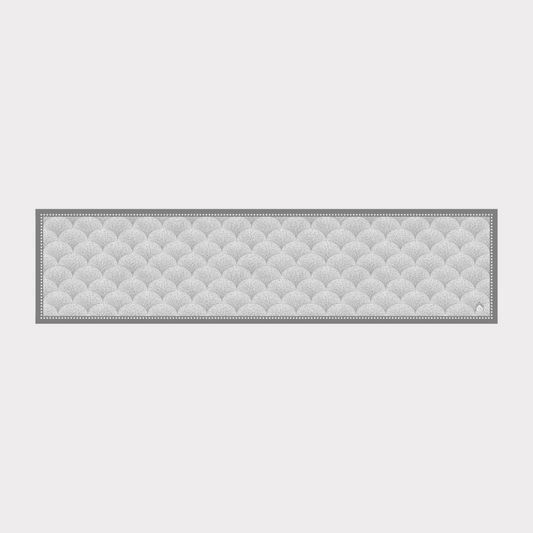PVC Waterproof Table Runner - Grey Shell