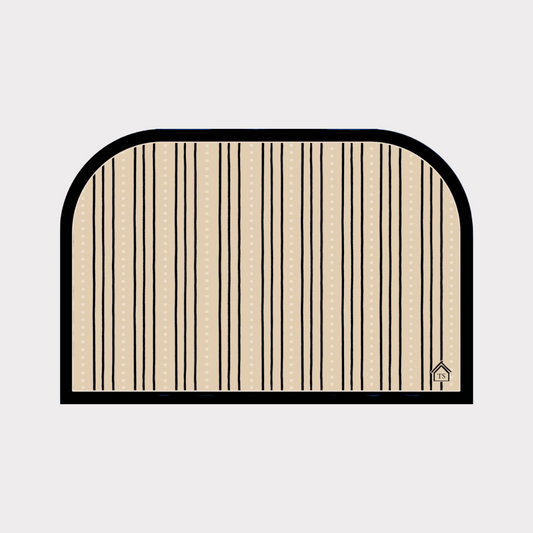 Striped Outdoor Mat
